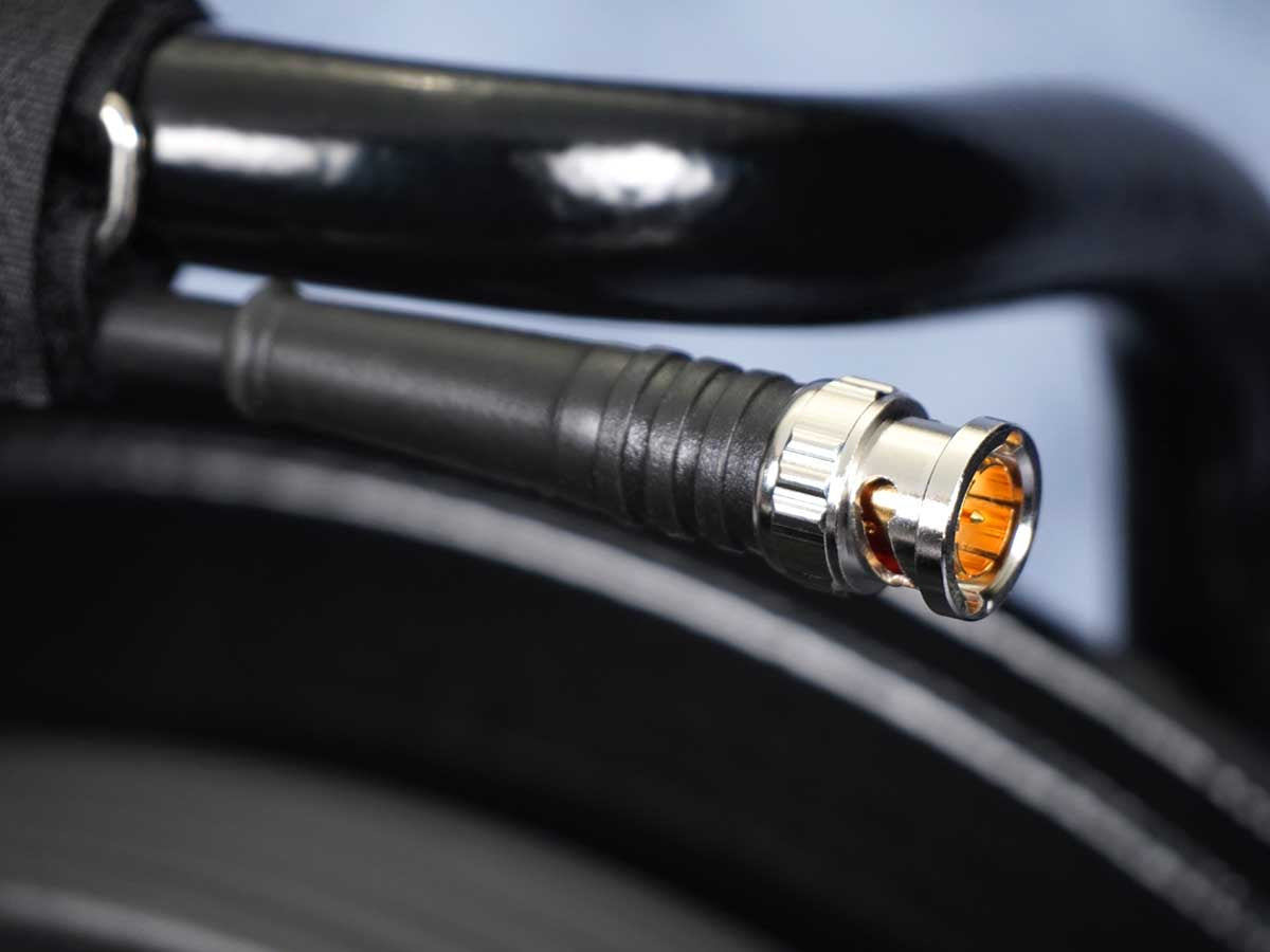 SDI-Kabel auf Stahltrommel SC Vector 0.8/3.7 / Hicon / 70-100 m / schwarz