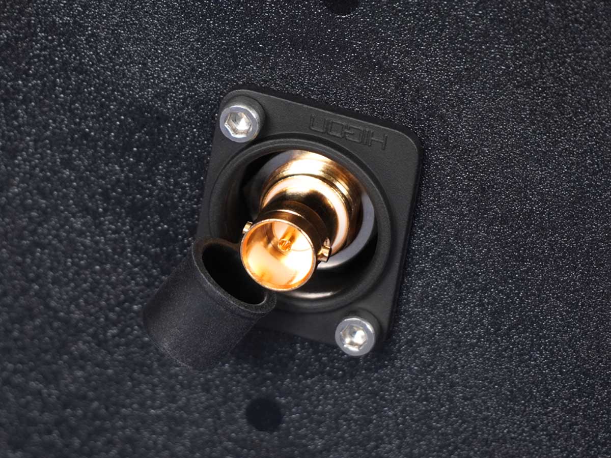 SDI-Kabel auf Gummitrommel SC 'VectorPlus 1.2L/4.8DZ' / Hicon / 70-100 m / schwarz