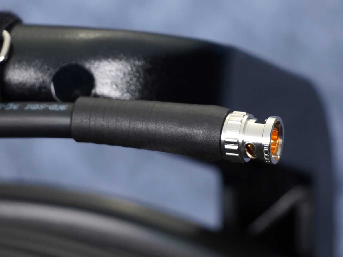 SDI-Kabel auf Gummitrommel SC VectorPlus RCB 1.6L/7.3 / Hicon / 110-140m / schwarz