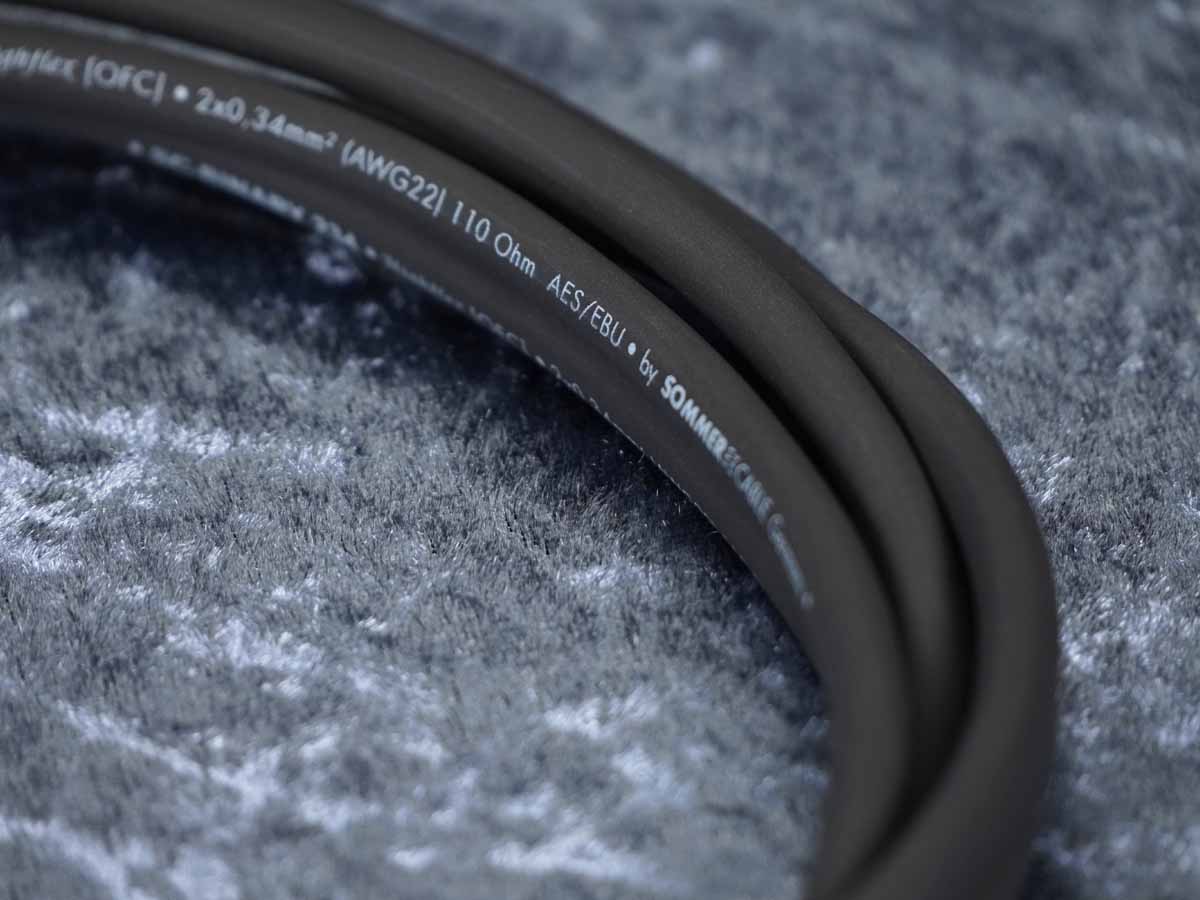 DMX-Kabel Sommer 'Binary 234' Schwarz / Neutrik