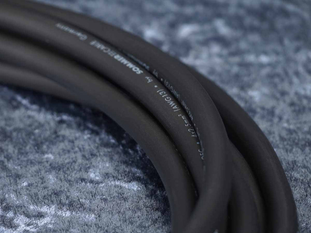 Lautsprecherkabel 4-Pol Sommer 'Elephant SPM 425' schwarz / Neutrik