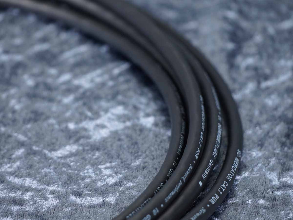 Netzwerkkabel auf Stahltrommel / Sommer Mercator CAT.7 PUR / 70m / RJ45C6XL