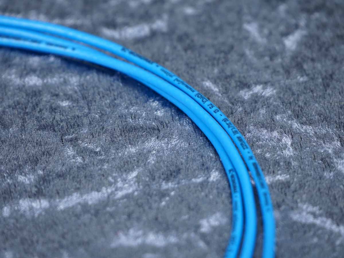 SDI-Kabel Sommer 'Monomax' blau - Hicon BNC auf Winkel BNC