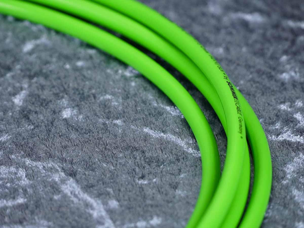SDI-Kabel BNC-Kabel Sommer 'Vector 0.8/3.7' grün - Neutrik BNC