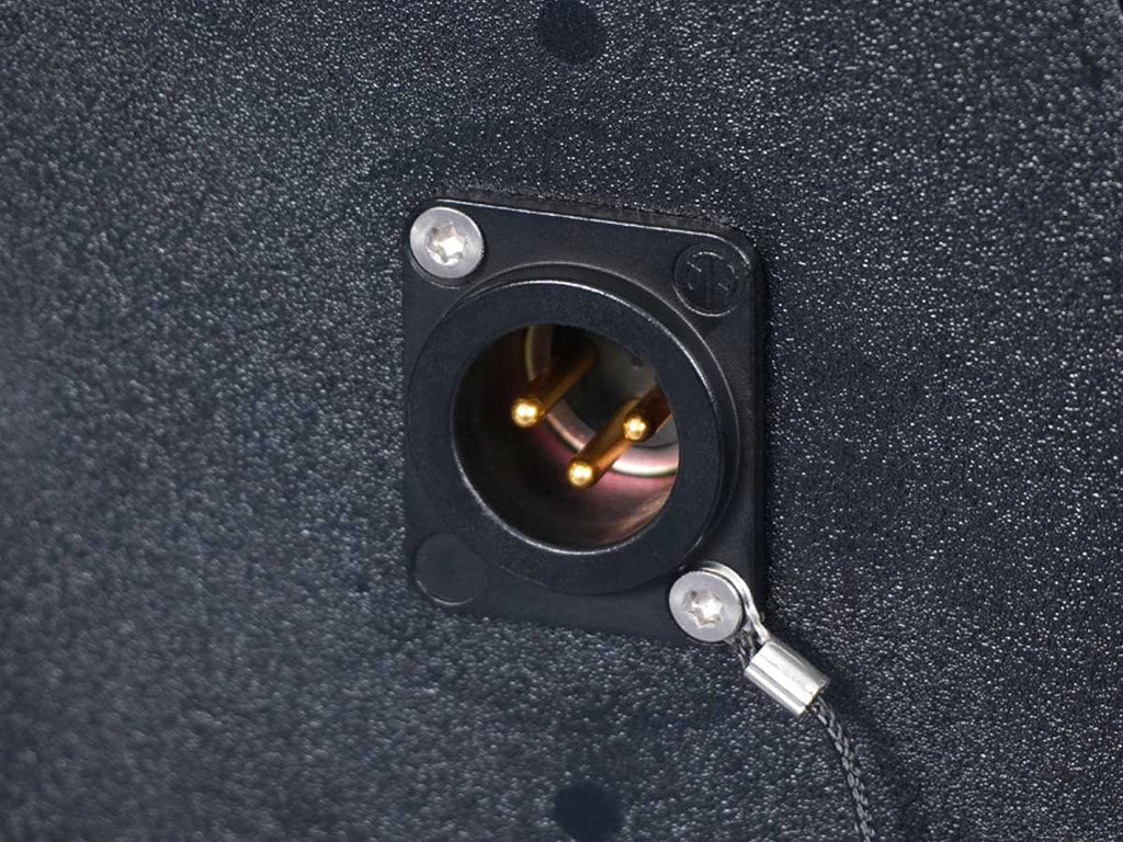 DMX-Kabel auf Gummitrommel / Sommer 'Binary 234' schwarz / 70-120m / Neutrik