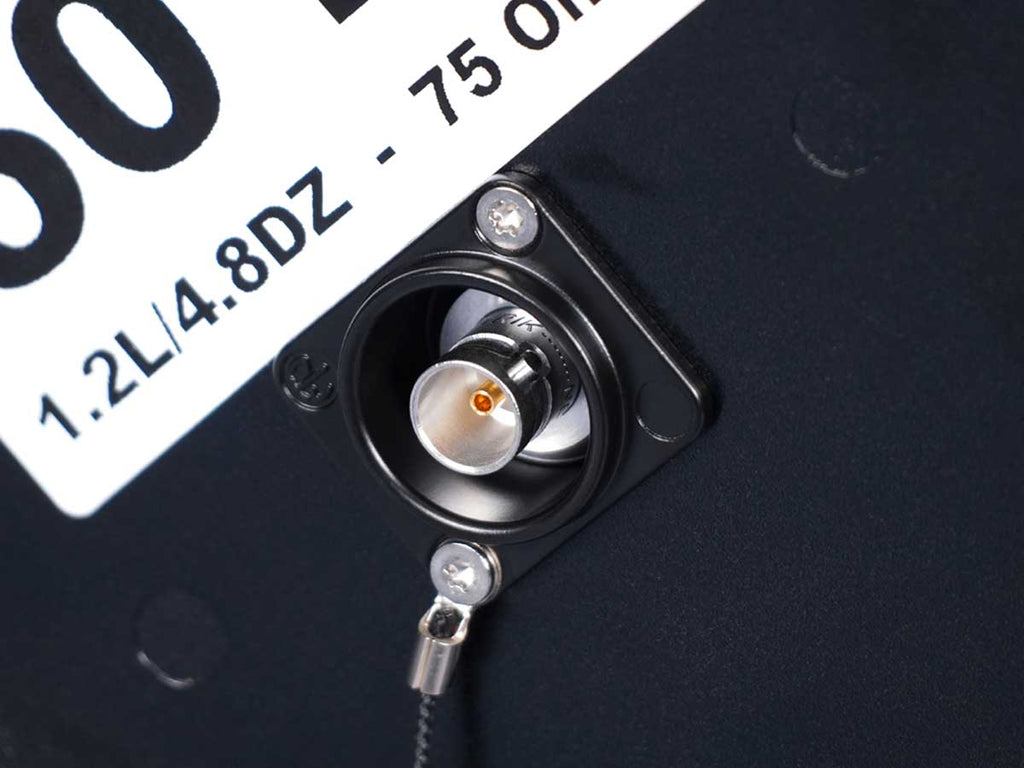 SDI-Kabel auf Gummitrommel SC Vector Plus 1.2L/4.8DZ / Neutrik / 35-50 m / schwarz