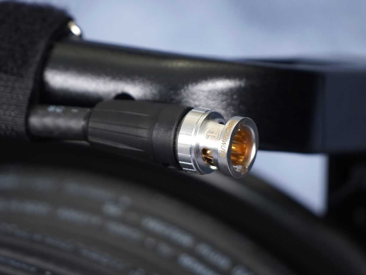 SDI-Kabel auf Gummitrommel SC Vector Plus 1.2L/4.8DZ / Neutrik / 35-50 m / schwarz