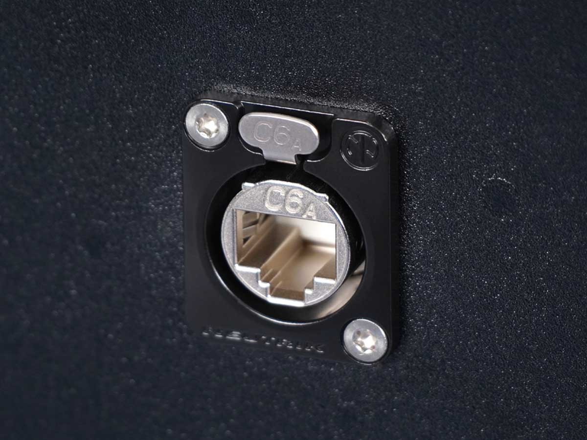 Netzwerkkabel auf Gummitrommel / Sommer Mercator CAT.7 PUR XL / 100-140 m / Neutrik