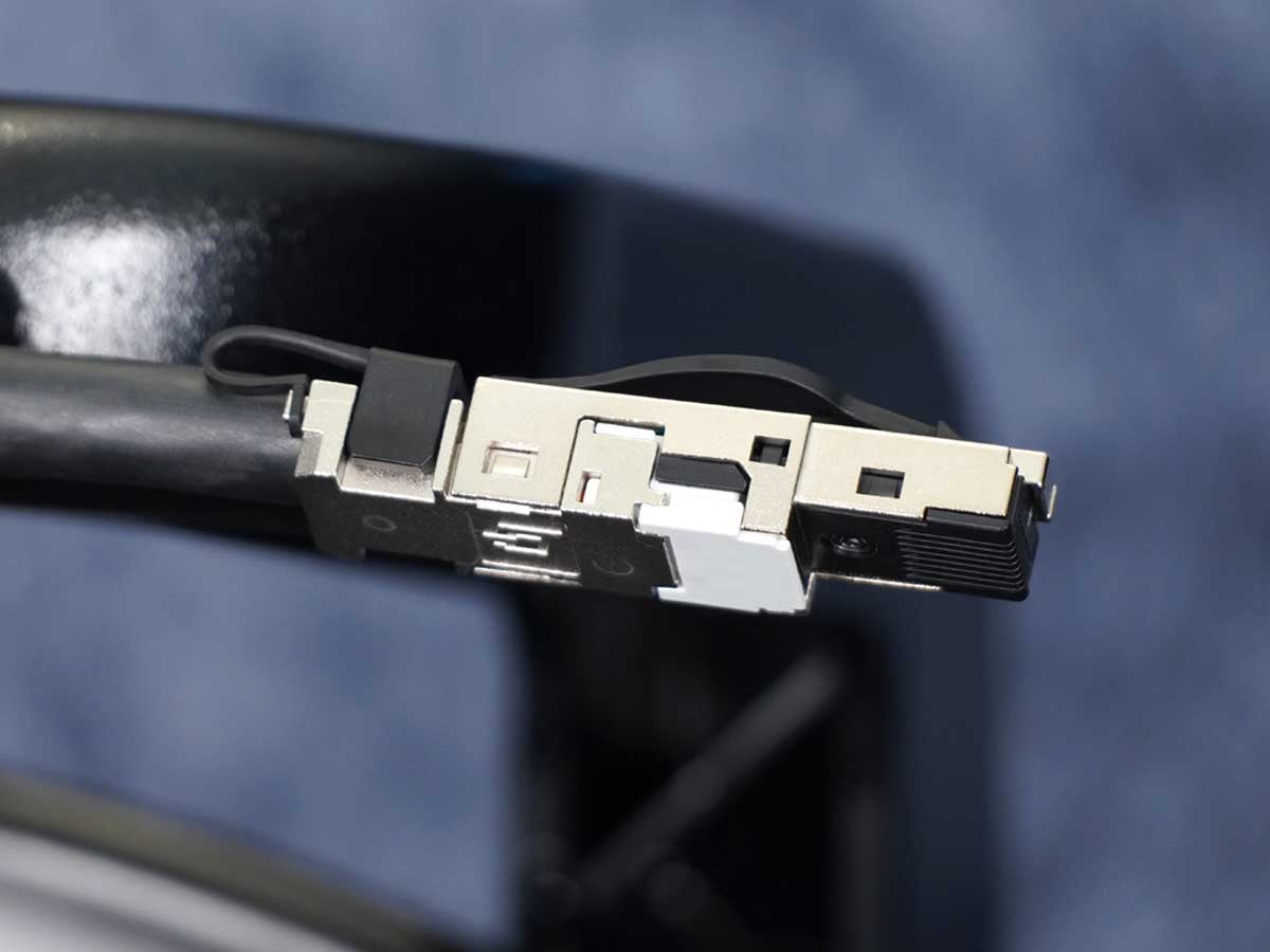 Netzwerkkabel auf Gummitrommel / Sommer Mercator CAT.7 PUR XL / 100-140 m / RJ45C6XL