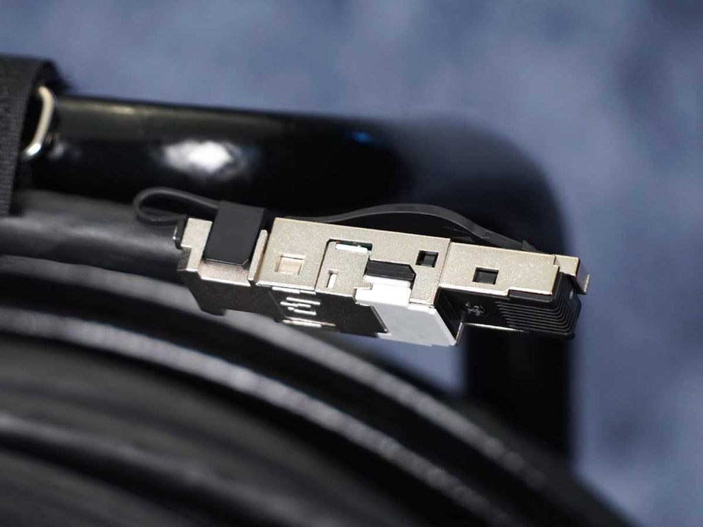 Netzwerkkabel auf Stahltrommel / Sommer Mercator CAT.7 PUR XL / 60-75 m / RJ45C6XL