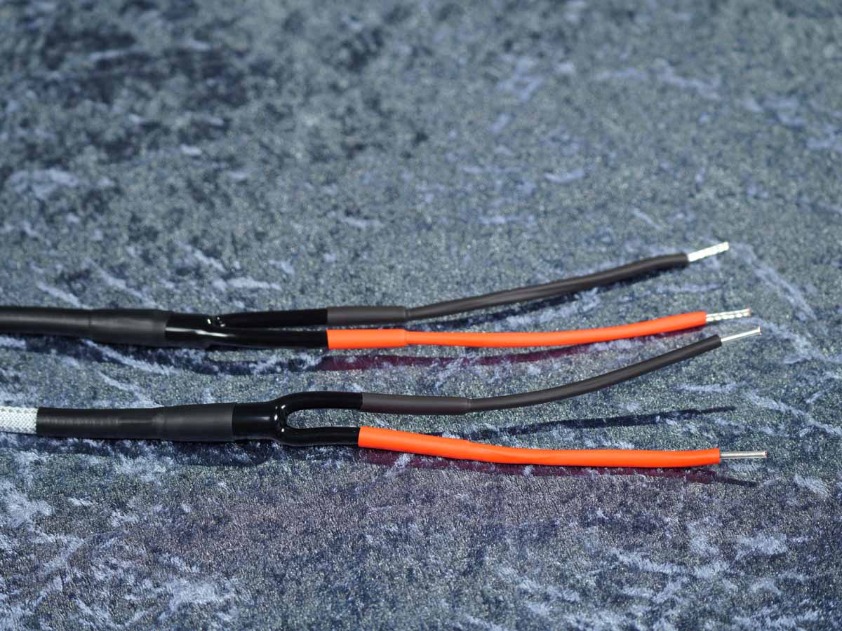 Lautsprecherkabel 'Meridian' 2x1,5 mm² Gfl mit Aderendhülsen beidseitig