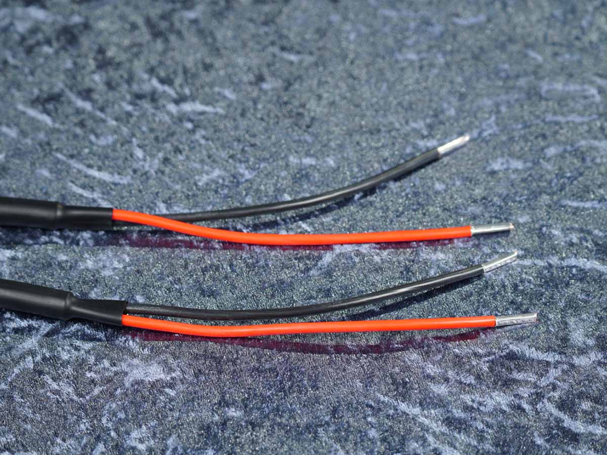 Lautsprecherkabel 'Meridian' 2x4,0 mm² mit Aderendhülsen beidseitig