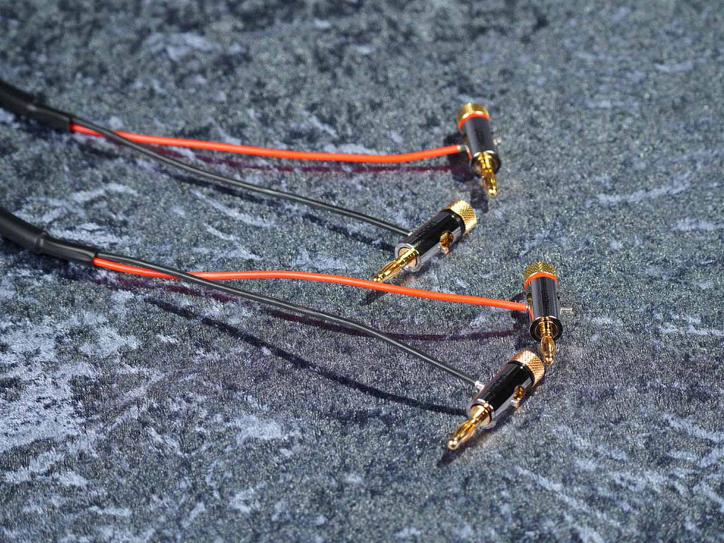 Lautsprecherkabel 'Meridian' 2x1,5 mm² mit BM06-Bananenstecker beidseitig
