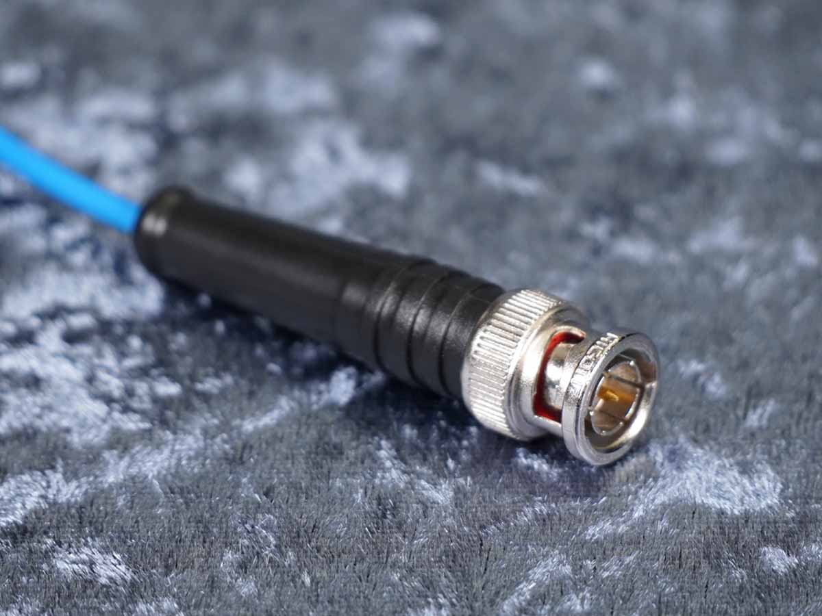 SDI-Kabel Sommer 'Monomax' blau - Hicon BNC