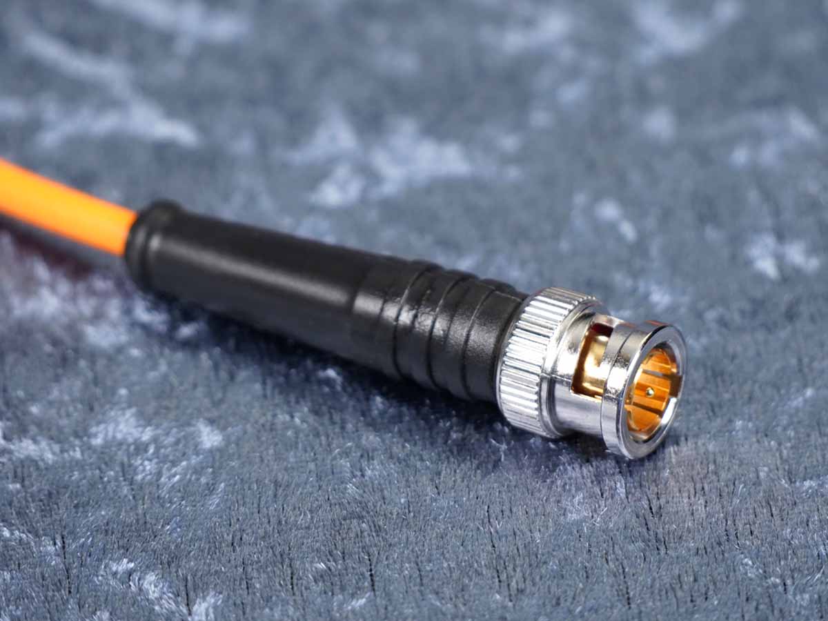 SDI-Kabel Sommer 'Slimline' orange - Hicon BNC