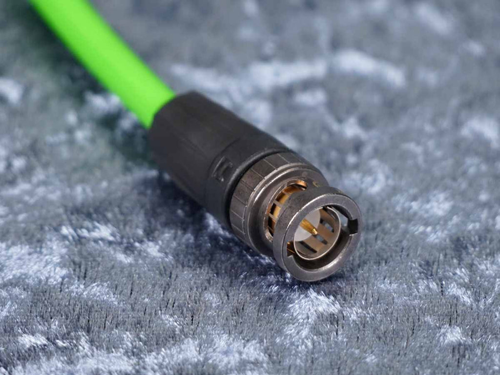 SDI-Kabel BNC-Kabel Sommer 'Vector 0.8/3.7' grün - Neutrik BNC