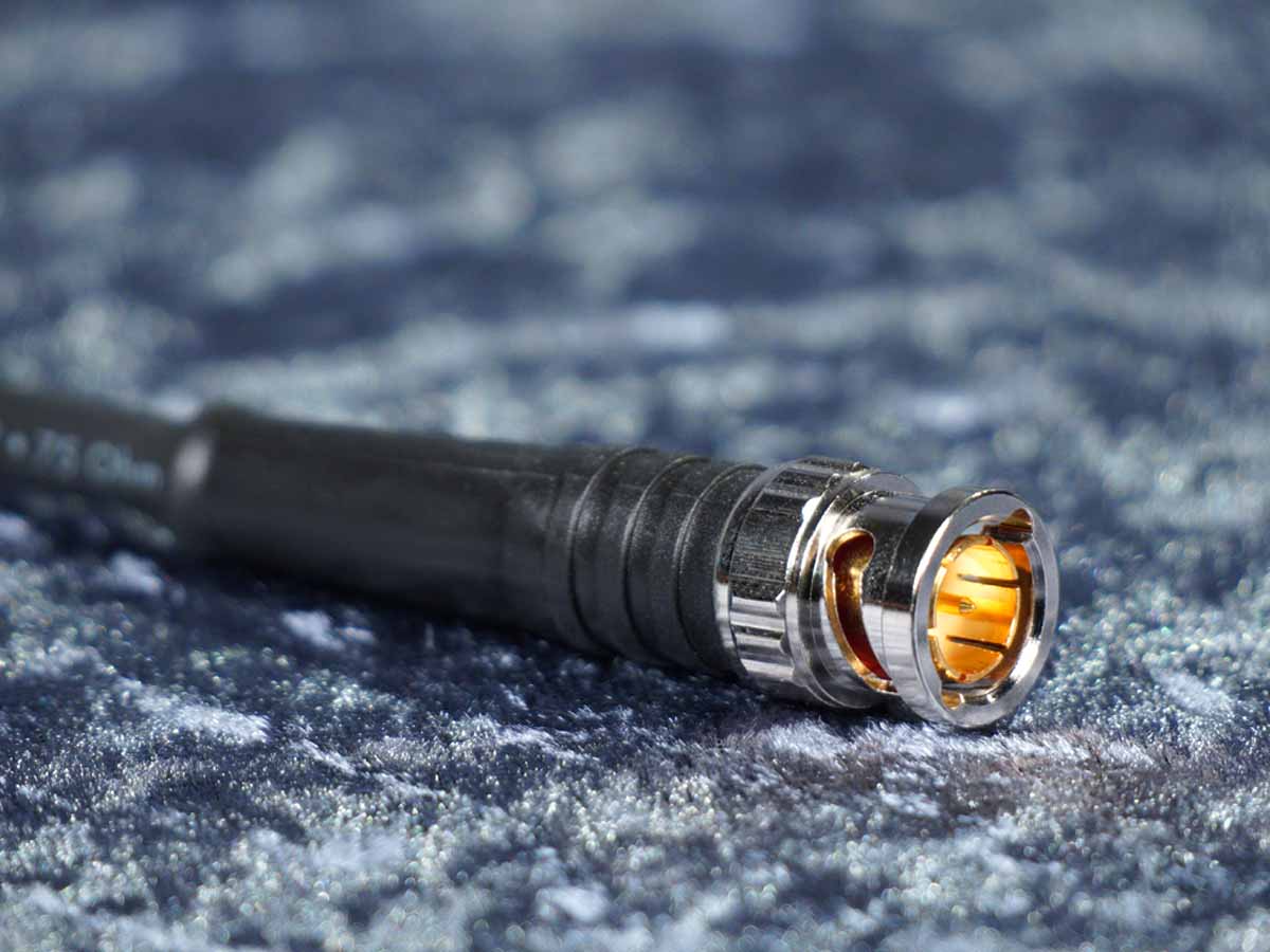 SDI-Kabel BNC-Kabel Sommer 'Vector 0.8/3.7' schwarz - Hicon BNC