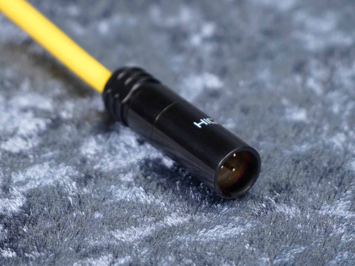Mikrofonkabel Sommer 'Scuba 14 Highflex' gelb / Hicon Mini-XLR sw