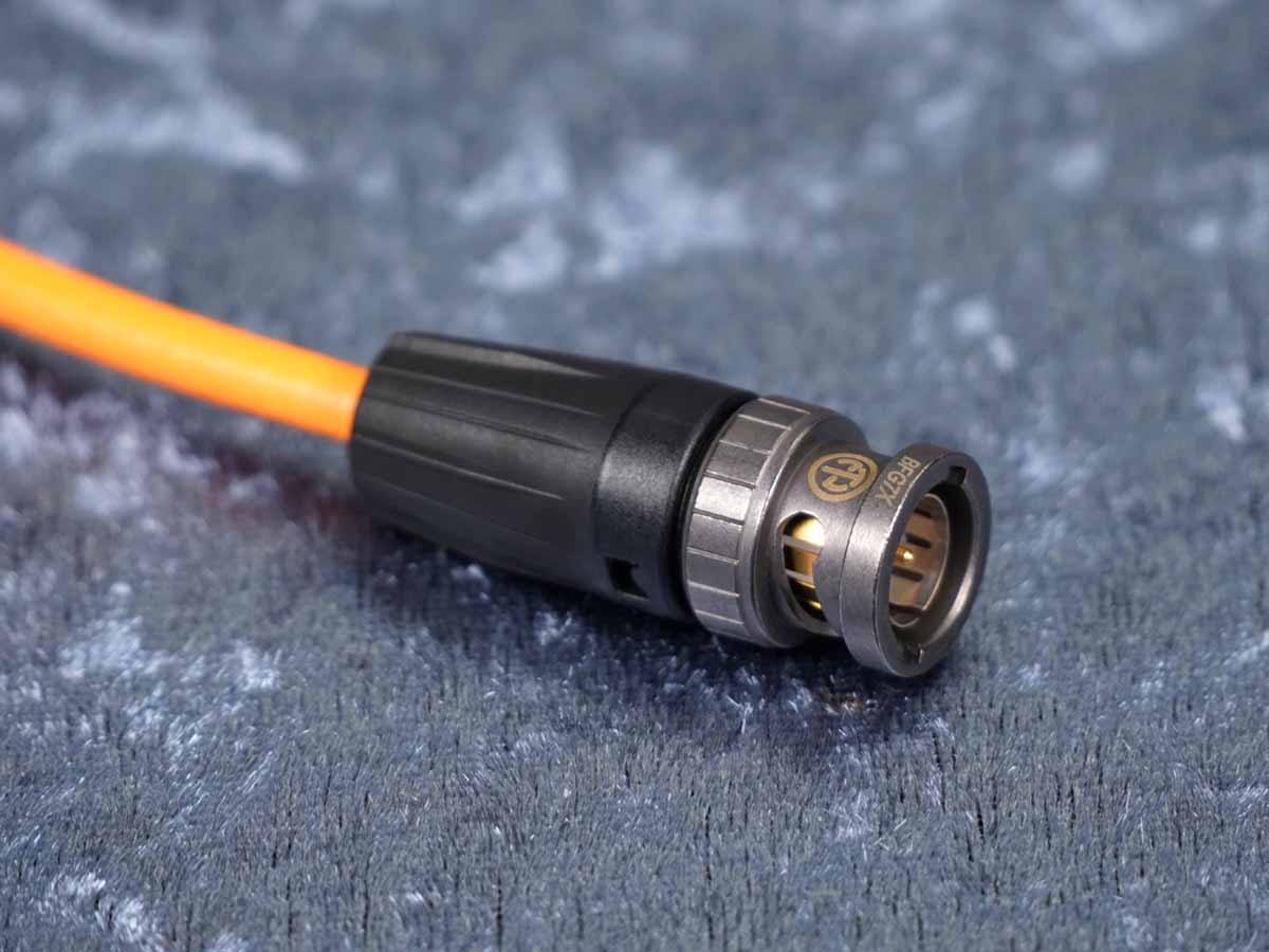 SDI-Kabel Sommer 'Slimline' orange - Neutrik BNC
