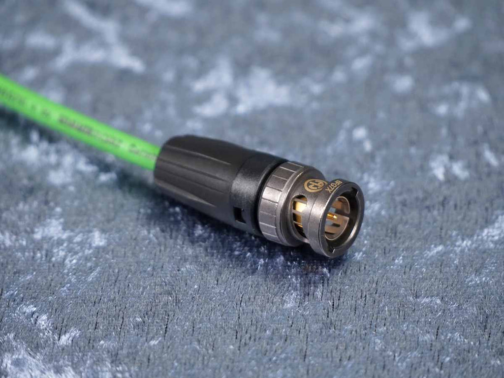 SDI-Kabel Sommer 'Slimline' grün - Neutrik BNC