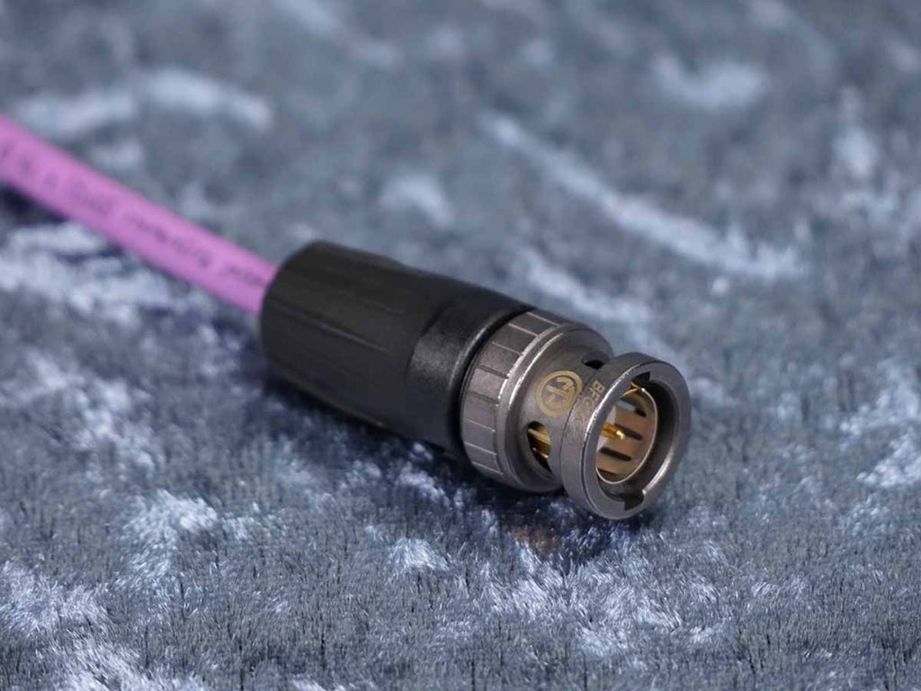 SDI-Kabel Sommer 'Slimline' violett - Neutrik BNC