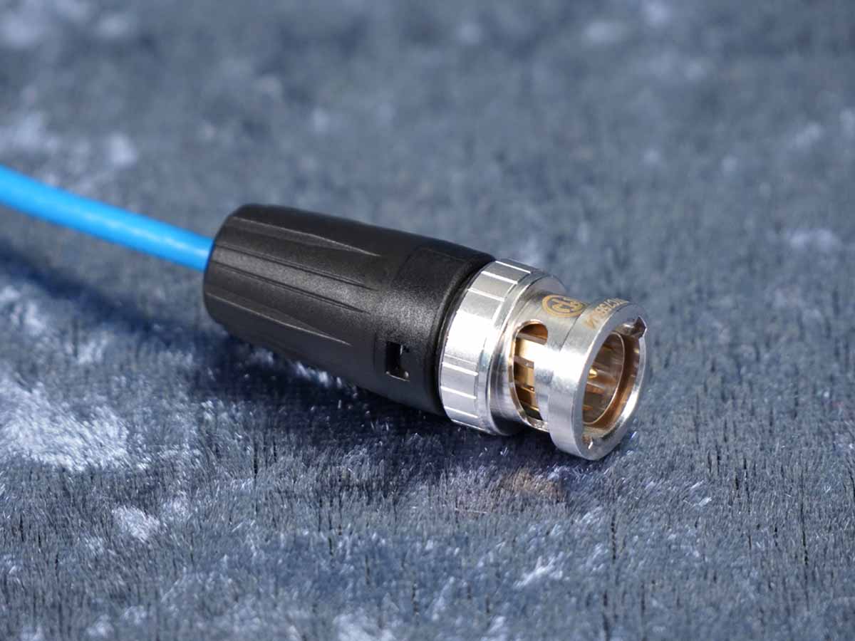SDI-Kabel Sommer 'Monomax' blau - Neutrik BNC