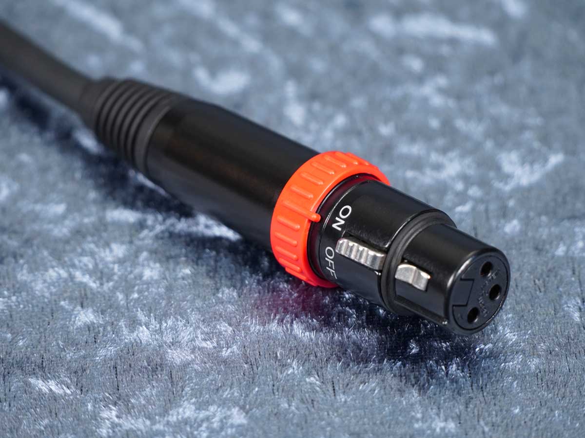 Mikrofonkabel Sommer 'The Stage 22' sw / Neutrik sw mit Schalter