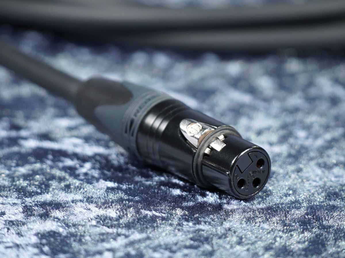 Mikrofonkabel Sommer 'Carbokab' schwarz - Neutrik XLR vergoldet