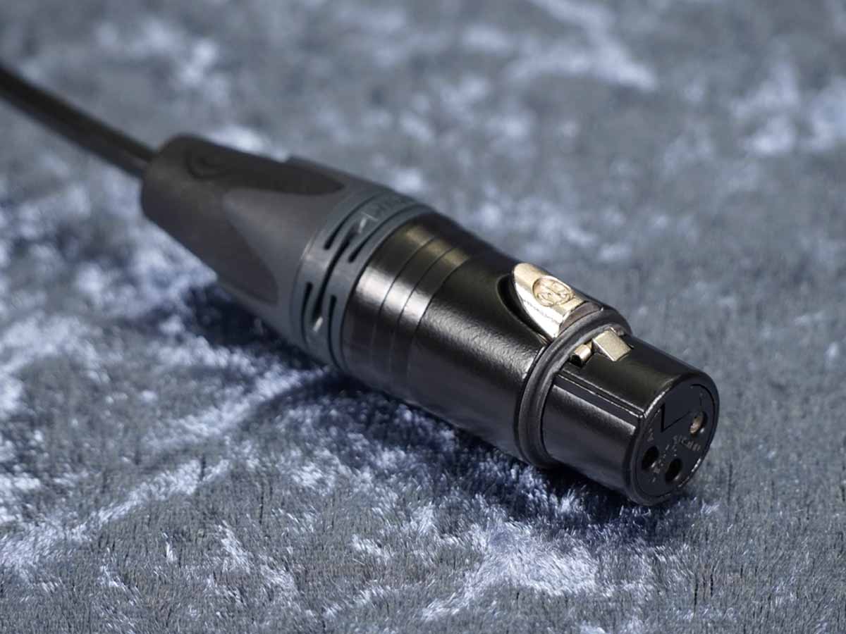 Adapterkabel Sommer 'Scuba 14 Highflex' sw / XLRf zu Mini-XLRm