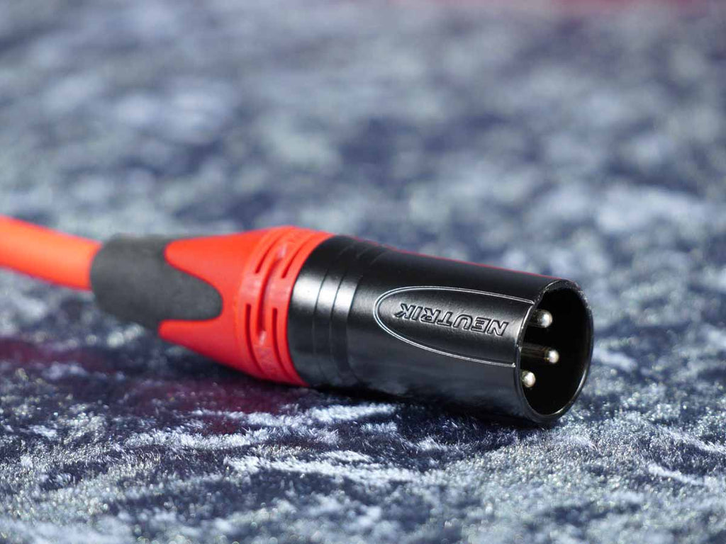 Mikrofonkabel Sommer 'Club Series MKII' rot / Neutrik sw