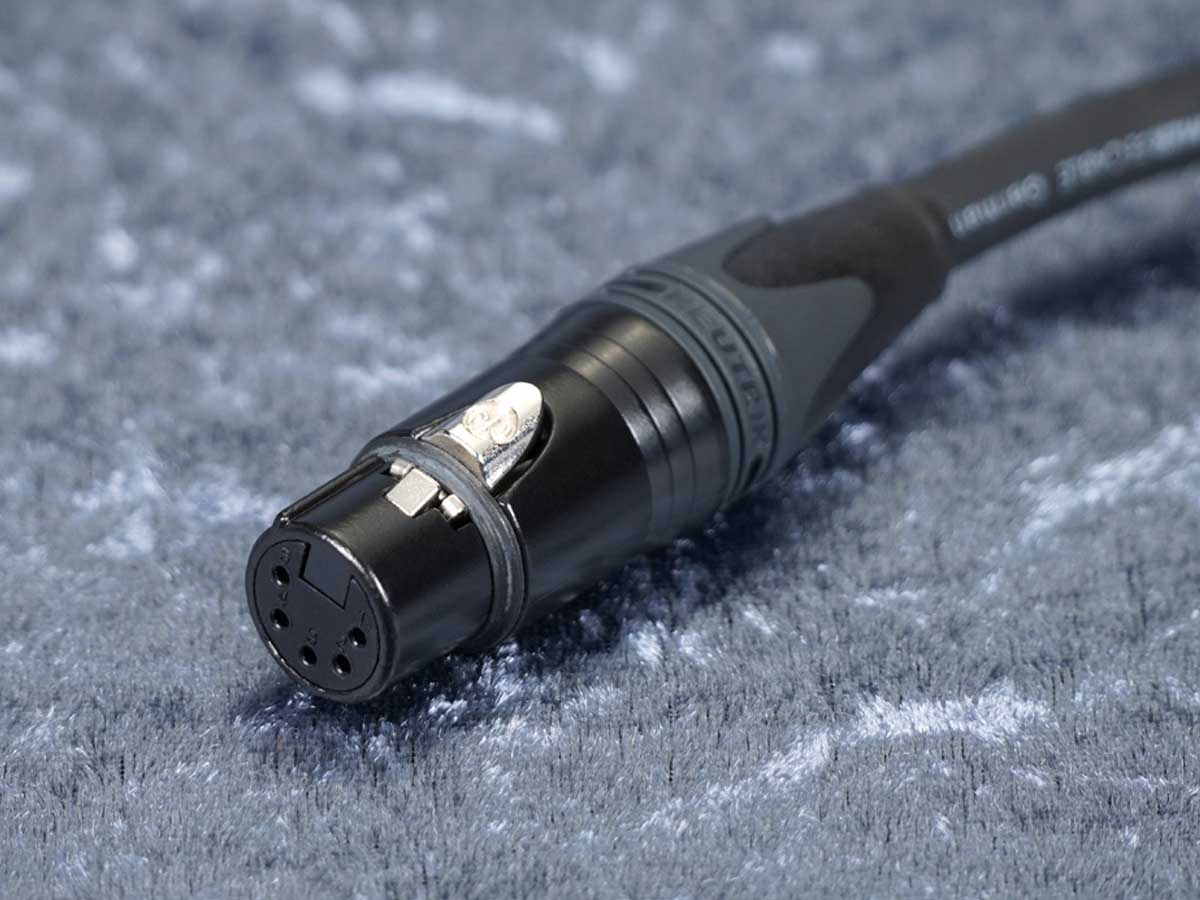 Kurzadapter Genderchanger XLR-5Pol female - Sommer/Neutrik