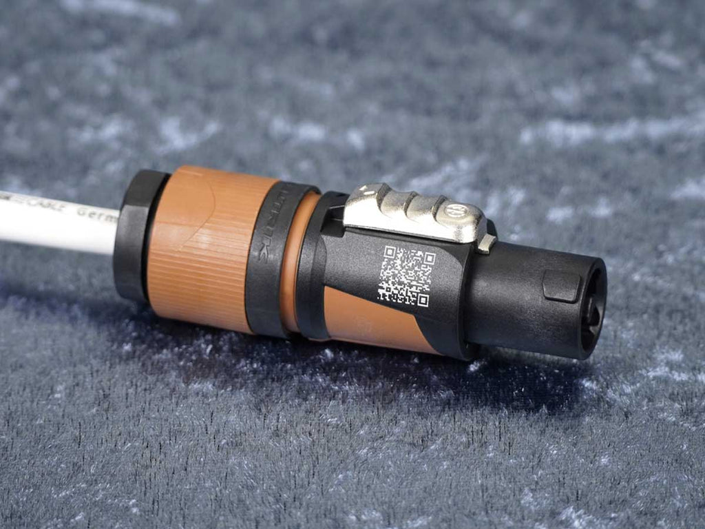 Lautsprecherkabel Sommer 'Meridian Mobile 225' weiss / Neutrik