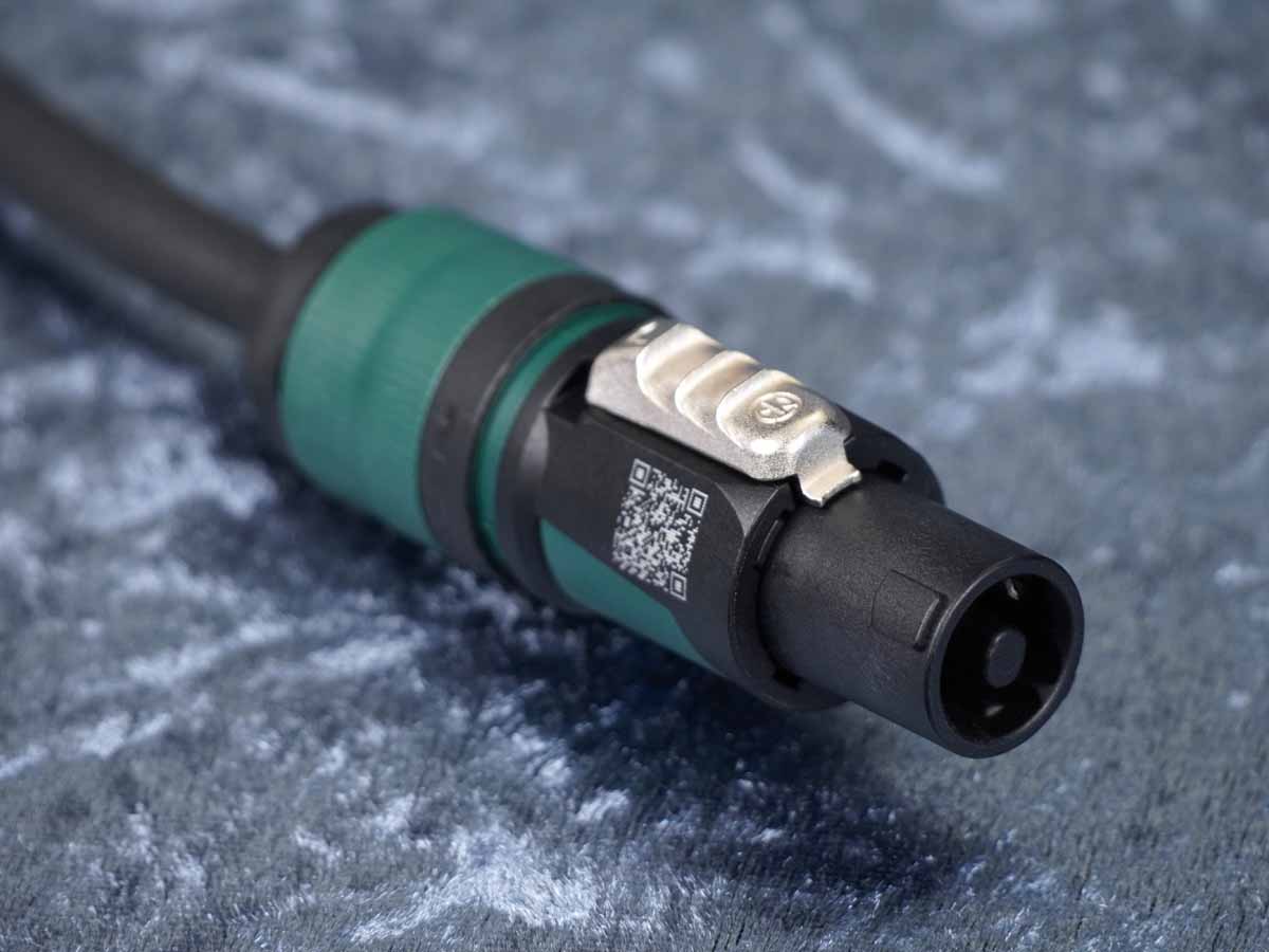 Lautsprecherkabel 4-Pol Sommer 'Elephant SPM 415' schwarz / Neutrik