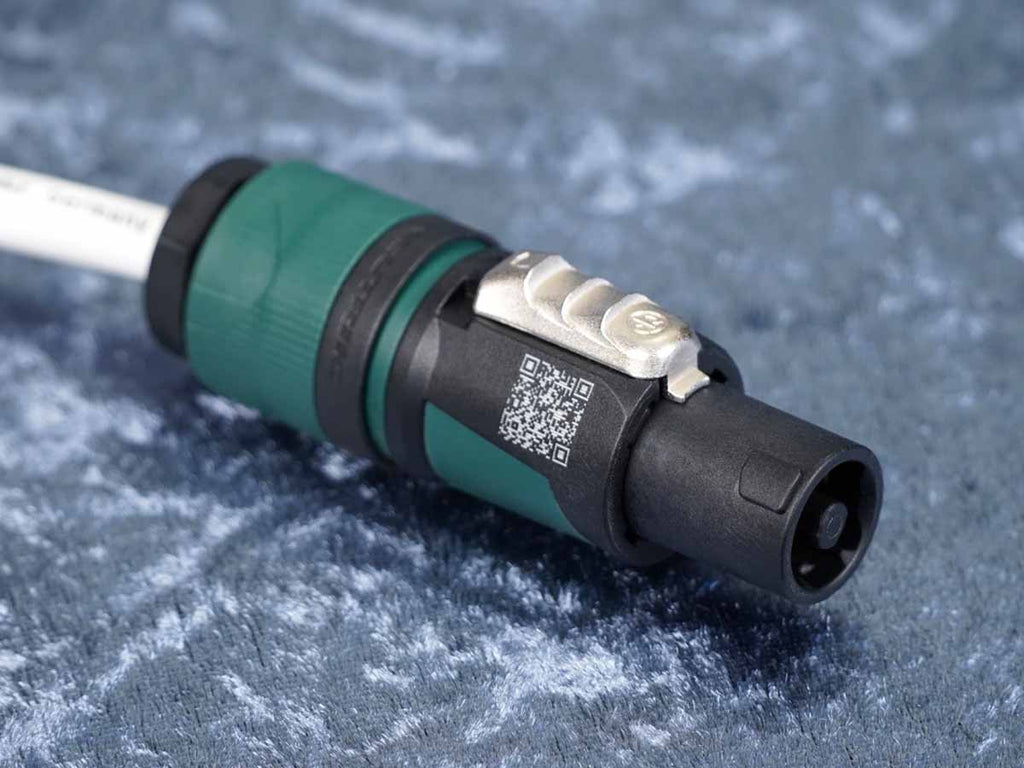 Lautsprecherkabel Sommer 'Meridian Mobile 225' weiss / Neutrik