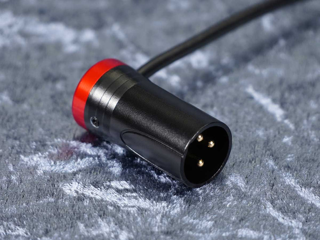 Mikrofonkabel Sommer 'Scuba 14 Highflex' sw - Low Profile Stecker rot