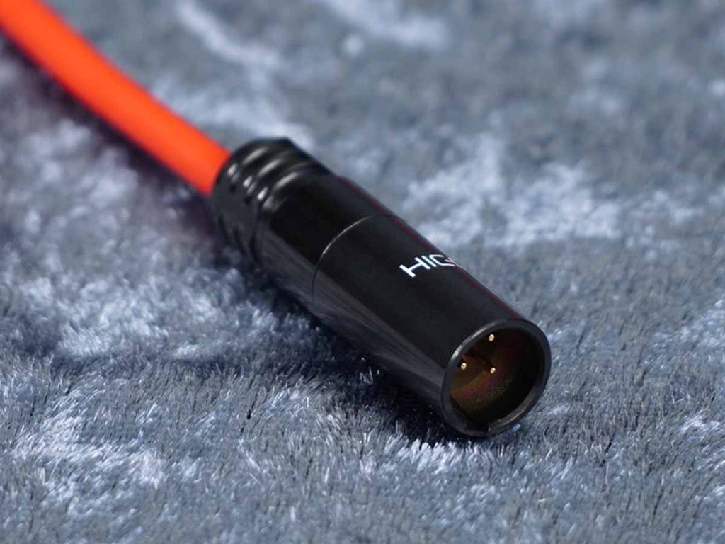Mikrofonkabel Sommer 'Scuba 14 Highflex' rot / Hicon Mini-XLR sw