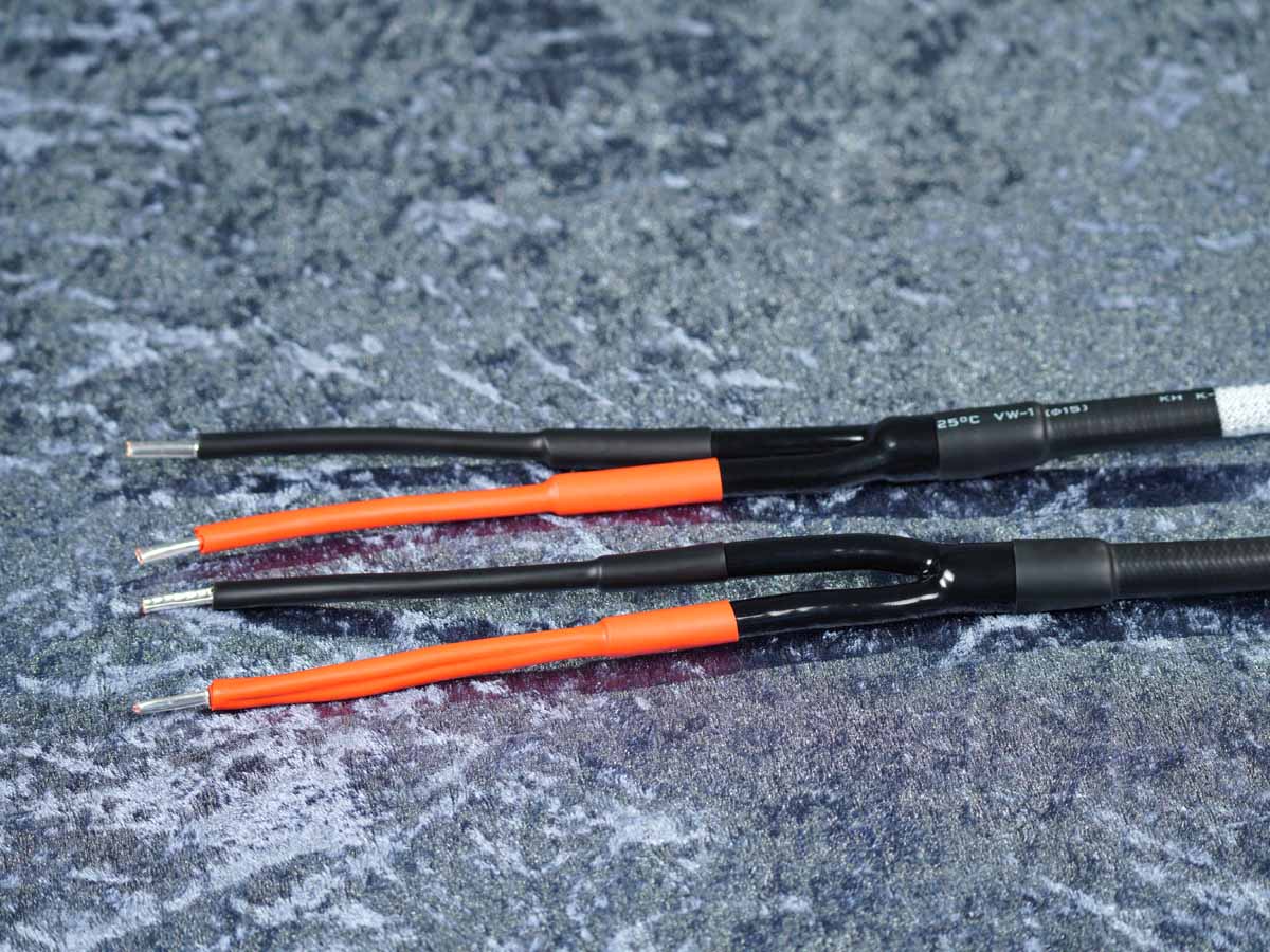 Lautsprecherkabel 'Meridian' 2x4,0 mm² Gfl mit Aderendhülsen beidseitig