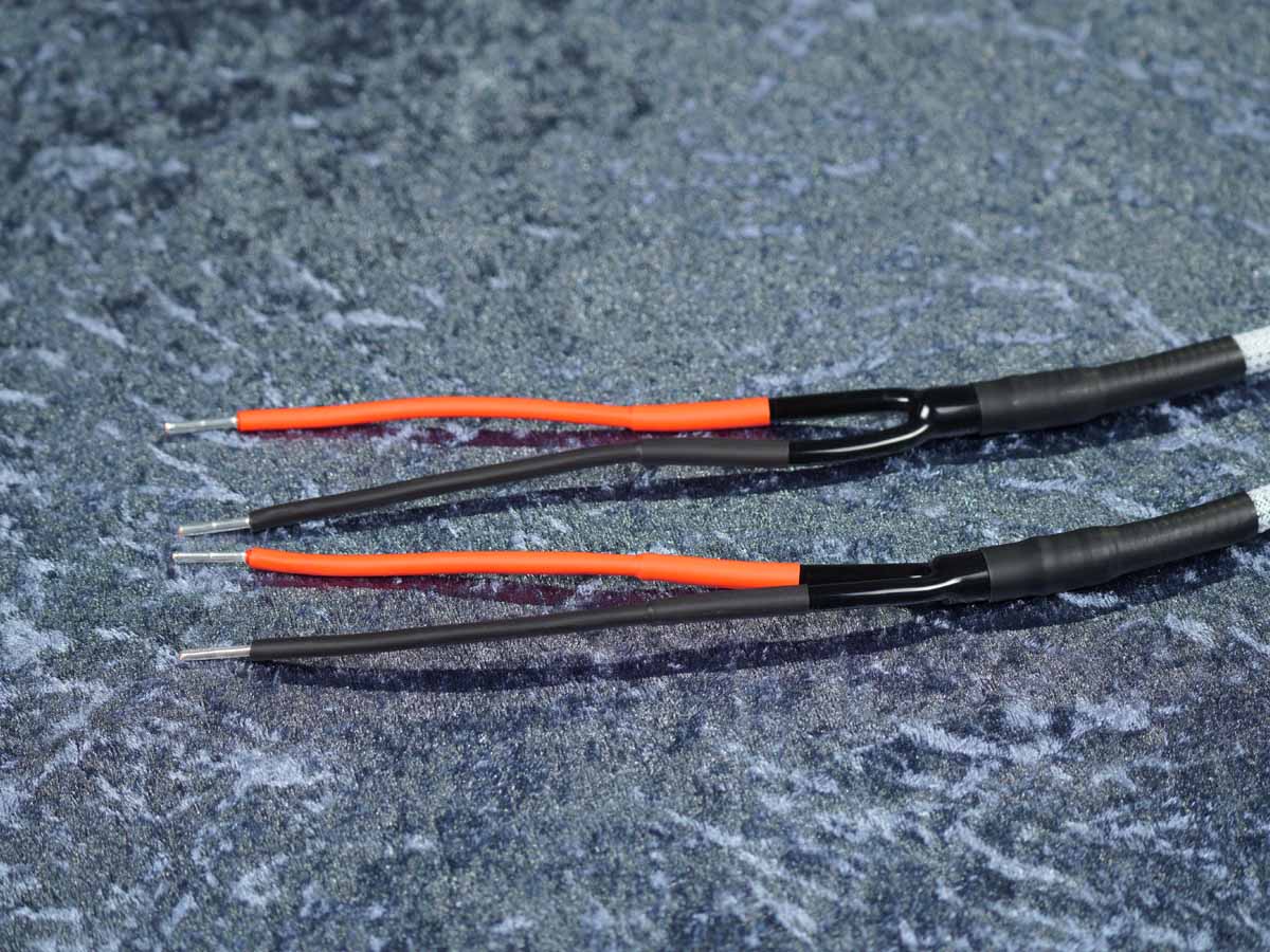Lautsprecherkabel 'Meridian' 2x2,5 mm² Gfl mit Aderendhülsen beidseitig