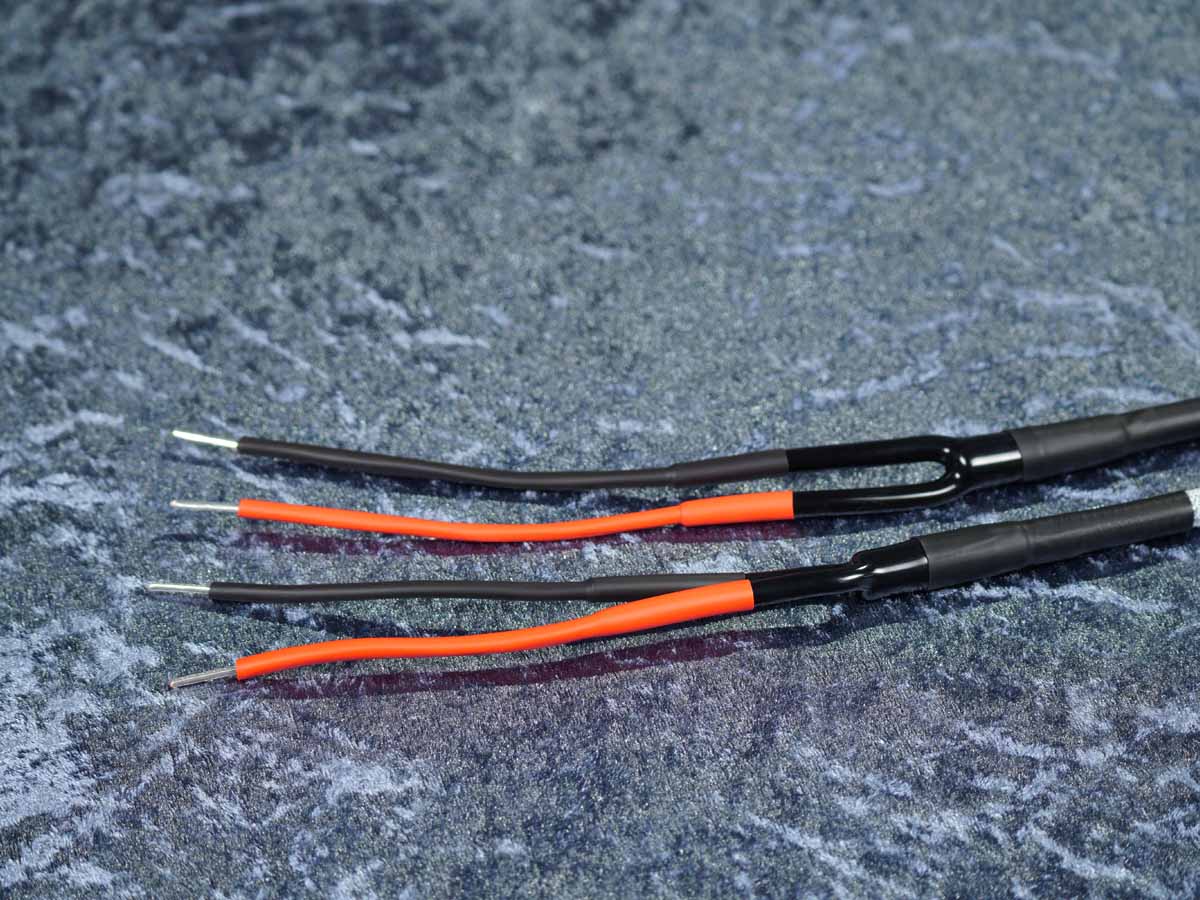 Lautsprecherkabel 'Meridian' 2x1,5 mm² Gfl mit Aderendhülsen beidseitig