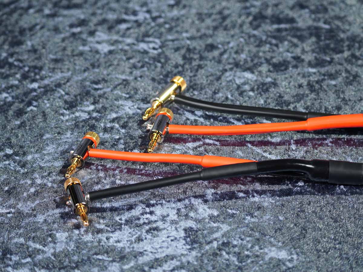 Lautsprecherkabel 'Meridian' 2x4,0 mm² Gfl mit BM06-Bananenstecker beidseitig