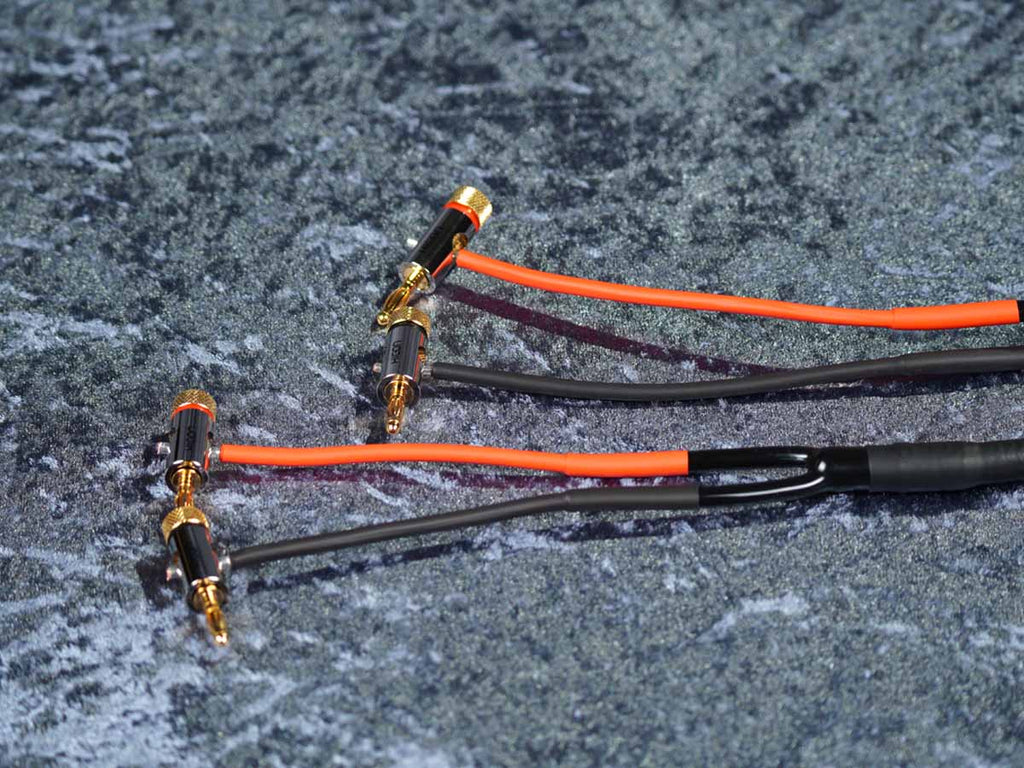 Lautsprecherkabel 'Meridian' 2x2,5 mm² Gfl mit BM06-Bananenstecker beidseitig