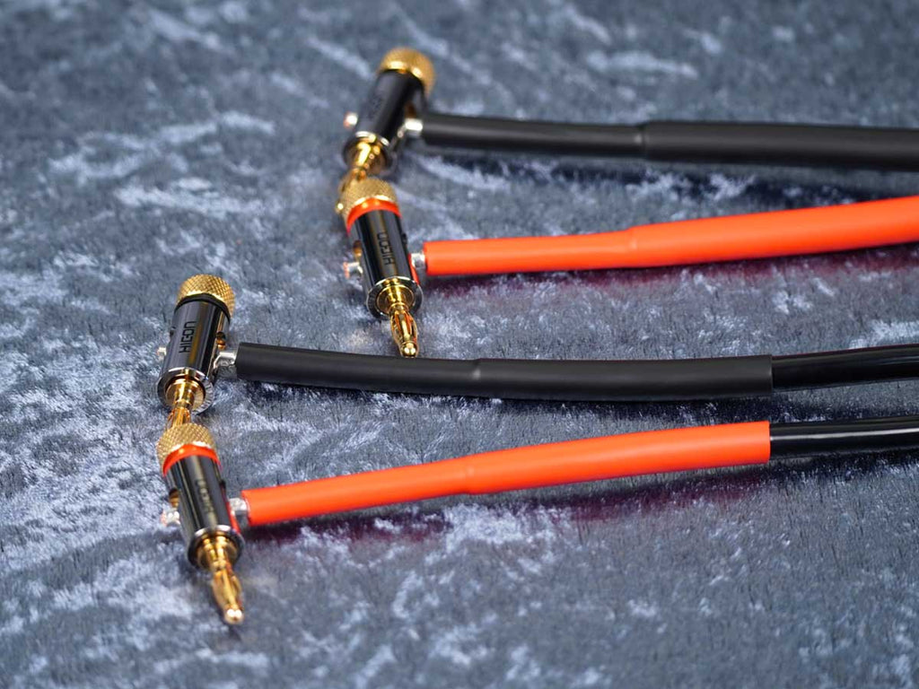 Lautsprecherkabel 'Dual Blue' Gfl - BM06 Bananenstecker beidseitig