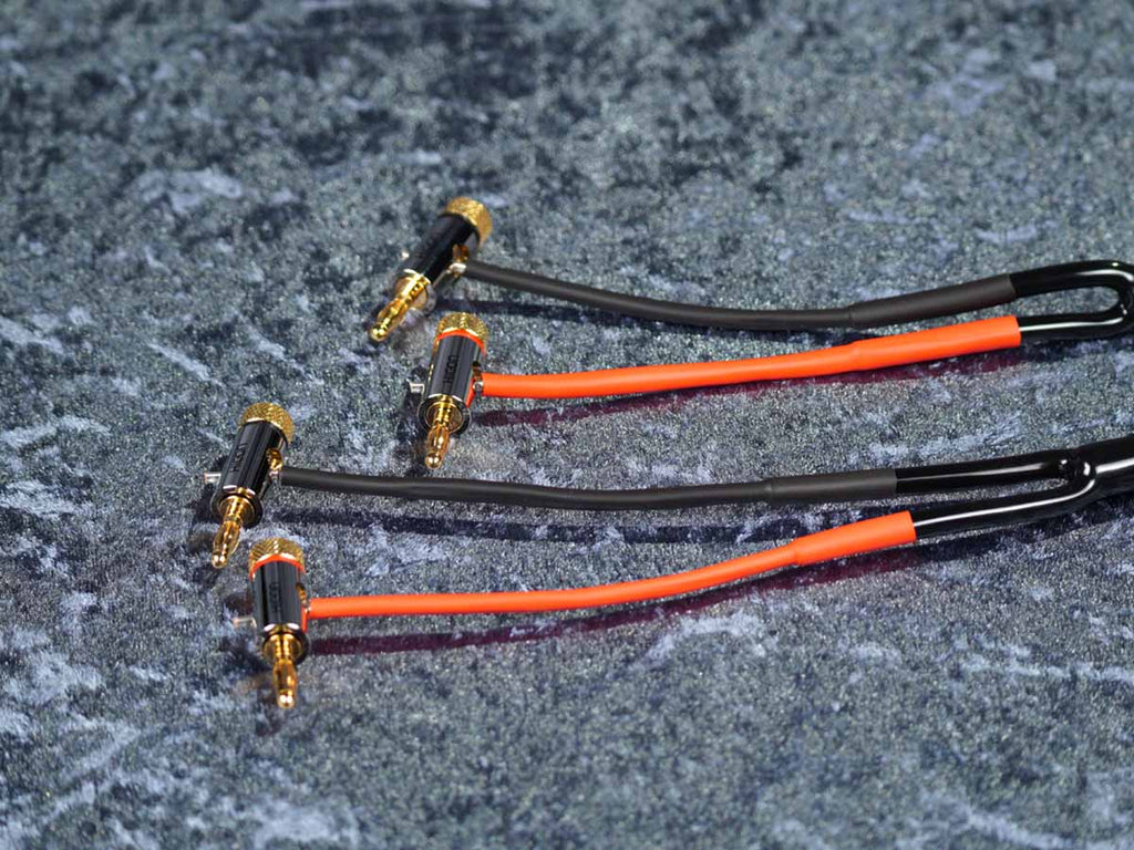 Lautsprecherkabel 'Meridian' 2x1,5 mm² Gfl mit BM06-Bananenstecker beidseitig