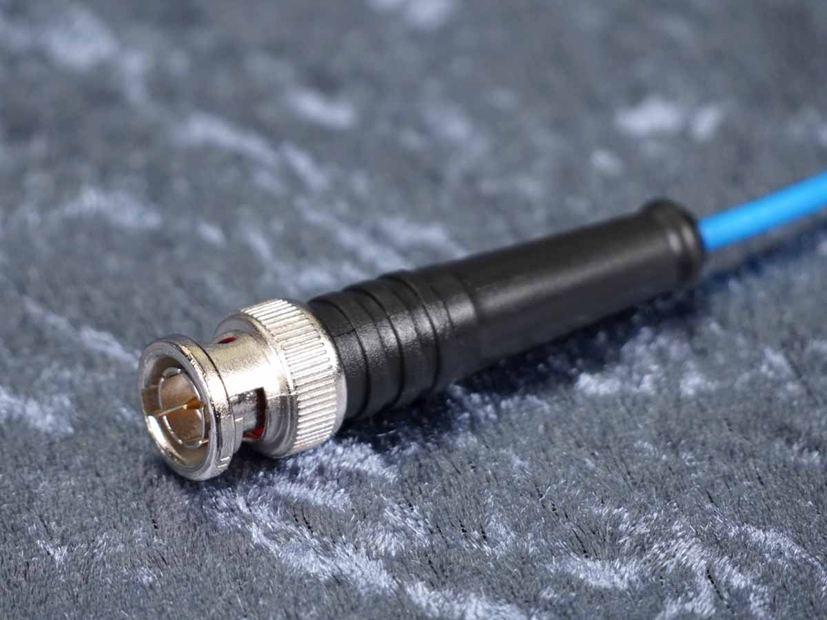 SDI-Kabel Sommer 'Monomax' blau - Hicon BNC