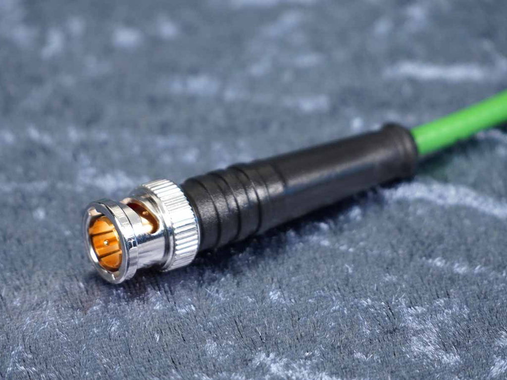 SDI-Kabel Sommer 'Slimline' grün - Hicon BNC