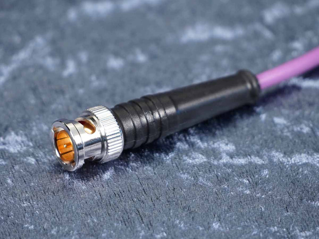 SDI-Kabel Sommer 'Slimline' violett - Hicon BNC
