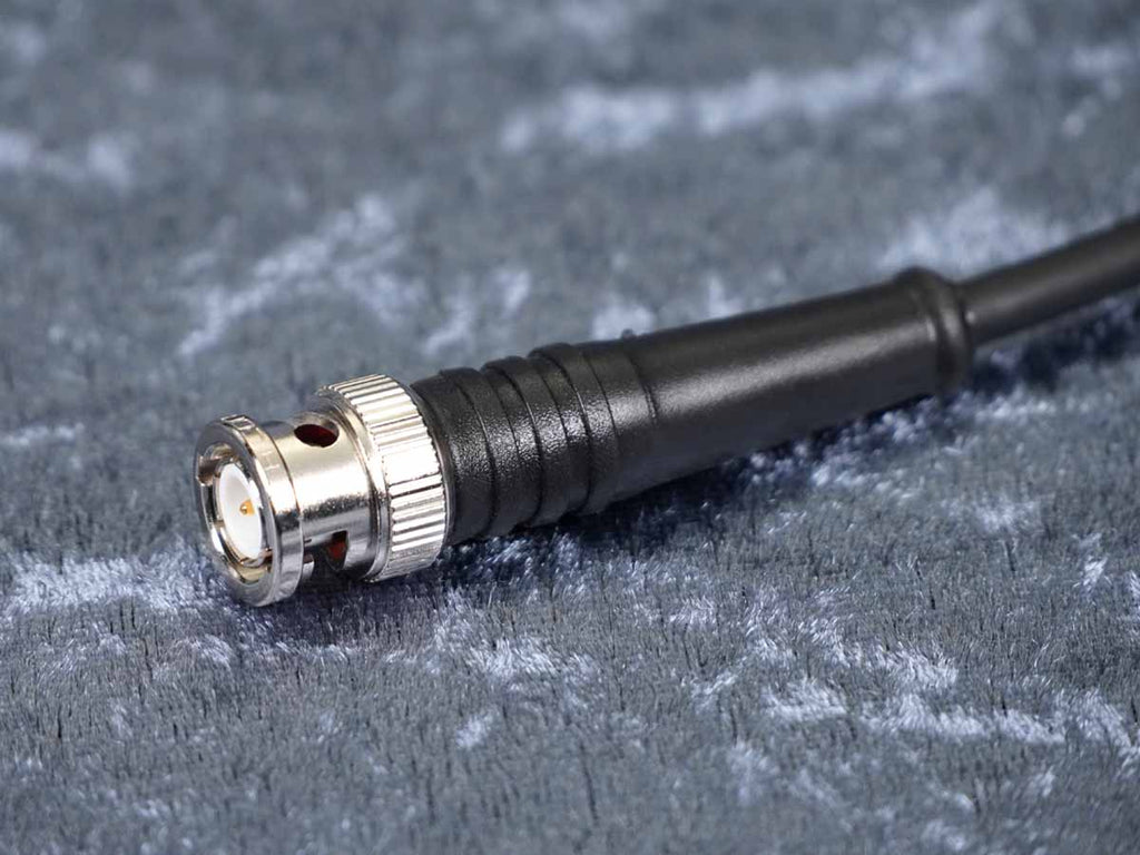 Antennenkabel 50 Ohm BNC Sommer 'RG58 C/U' schwarz - Hicon BNC58