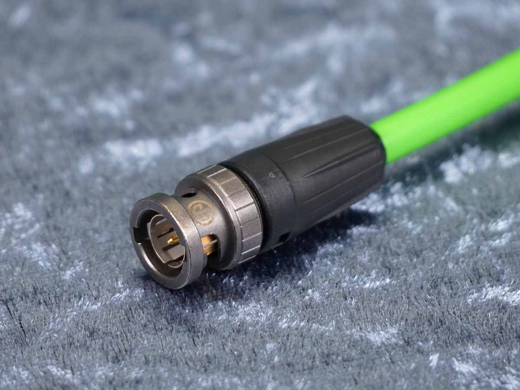 SDI-Kabel BNC-Kabel Sommer 'Vector 0.8/3.7' grün - Neutrik BNC