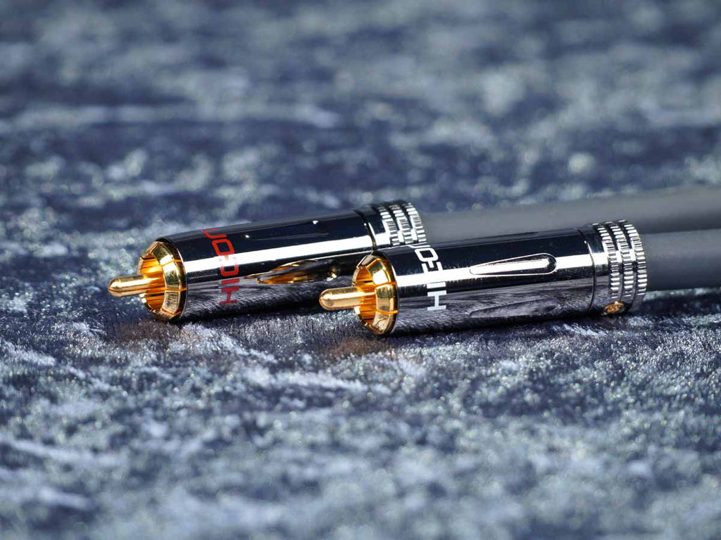 High-End Cinchkabel Sommer 'Stratos' - Hicon CM09 - Stereopaar