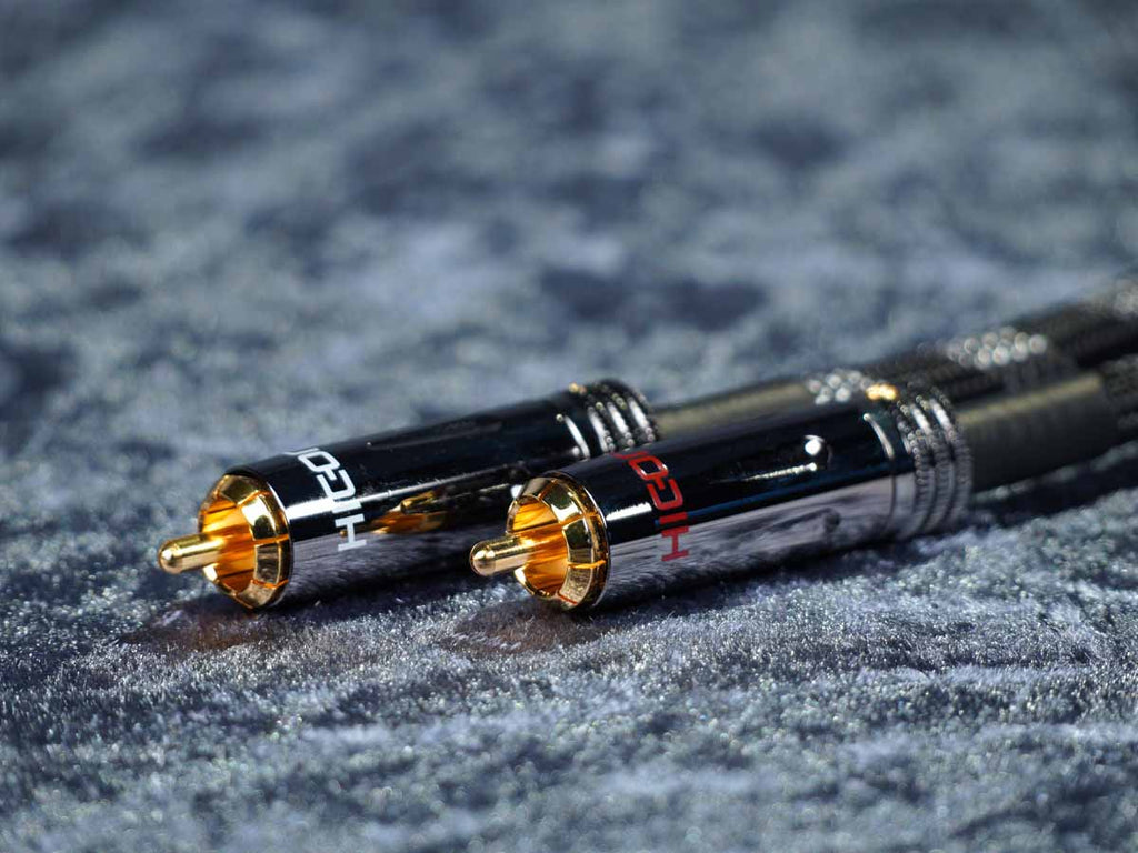 Cinchkabel Sommer 'Corona' Gfl mit Hicon CM09 - Stereopaar